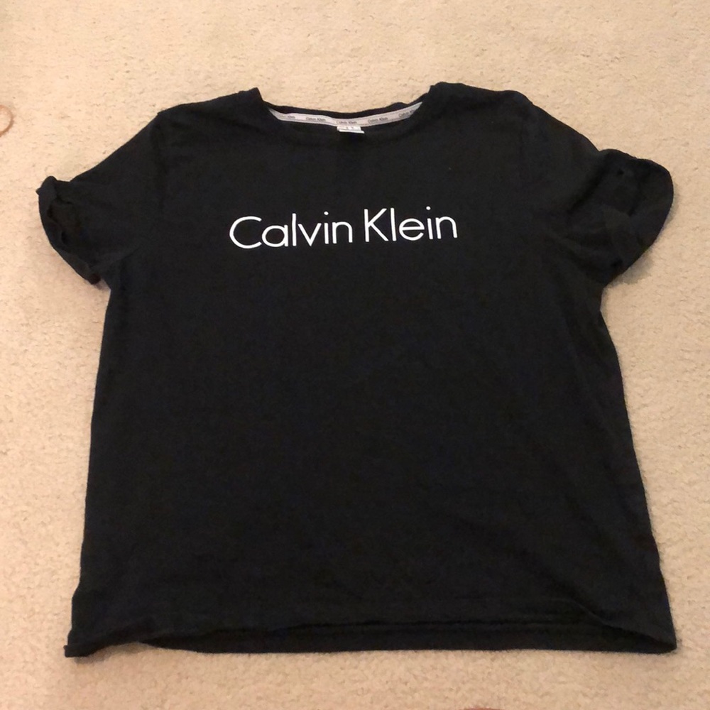 CALVIN KLEIN shortsleeve black tee
